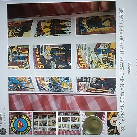 🇺🇸  SUPERMAN USPS Super Heroes Stamp Album 1999 Vintage 🦸🏻 - Picture 8 of 16